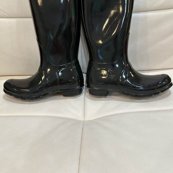 Hunter Original Tall Rain Boots Womens US Size 7M/8F - Picture 12 of 17